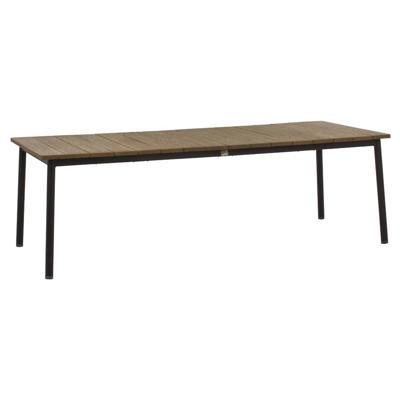 Apple Bee | Tuintafel Milou 240 x 100 cm | Teak-Black
