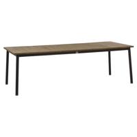 Apple Bee | Tuintafel Milou 240 x 100 cm | Teak-Black - thumbnail