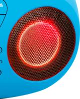 BIGBEN CD61BLUSB Draagbare Radio Cd Usb Blauw + Lichtgevende Luidsprekers - thumbnail