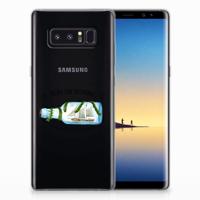 Samsung Galaxy Note 8 Telefoonhoesje met Naam Boho Bottle - thumbnail