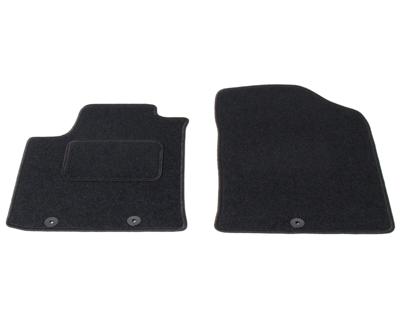 Automatten voorzijde - zwart stof - Kia Picanto 2011-2017