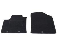 Automatten voorzijde - zwart stof - Kia Picanto 2011-2017 - thumbnail