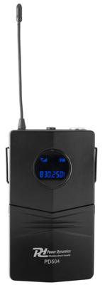 Power Dynamics PD504BP draadloze bodypackset voor PD504-serie