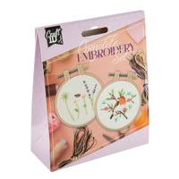 Craft ID mini borduurset, 2pcs. ø8.5cm - thumbnail