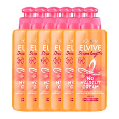 L'Oréal Paris Elvive Dream Lengths No Haircut Cream - 6x 250ml multiverpakking L'Oréal Paris Elvive Dream Lengths No Haircut Cream - 6x 250ml multiverpakking