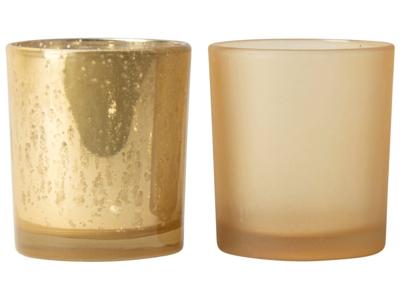 Gusta theelichthouder 7x8cm goud Gusta theelichthouder 7x8cm goud