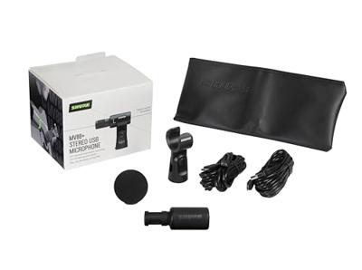Shure MV88+Stereo-USB usb microfoon - thumbnail