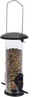 Pro Garden Vogelvoerhouder voor Zaden 10x23 cm Transparant/Zwart - thumbnail