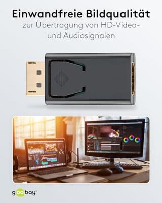 goobay Adapter DisplayPort > HDMI