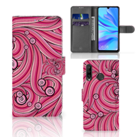 Huawei P30 Lite (2020) Hoesje Swirl Pink - thumbnail