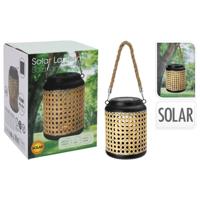 Rotan LED-Solarlamp 12x16 cm - thumbnail