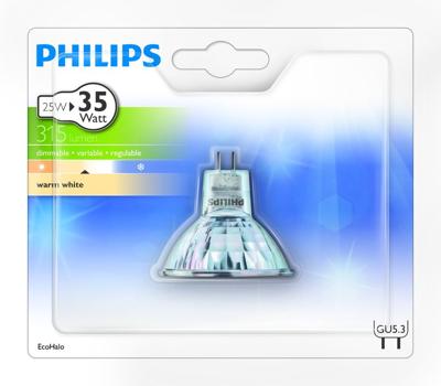Philips 2010072120 8727900250886 Halo Eco Reflector 12v 25w-g5.3