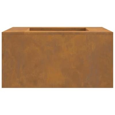 Vuurkorf Bruin 80 x 80 x 40 cm Cortenstaal