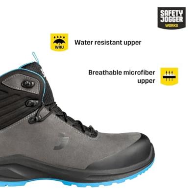 Safety Jogger Modulo S3S Mid | Grijs/Blauw | Maat 43 - 5401124788211 Safety Jogger Modulo S3S Mid | Grijs/Blauw | Maat 43 - 5401124788211