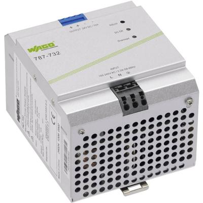 WAGO 787-732 DIN-rail netvoeding 24 V/DC 10 A 240 W Aantal uitgangen:1 x Inhoud 1 stuk(s)