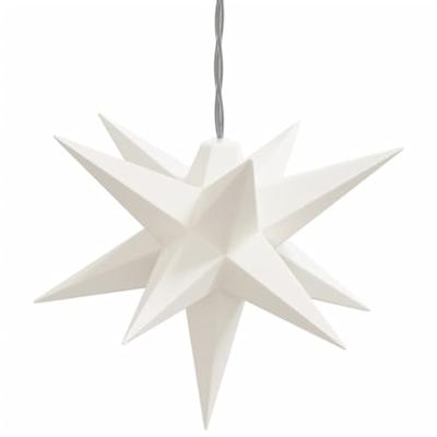 VidaXL Kerstlamp 10 led&apos;s 10 cm wit - thumbnail