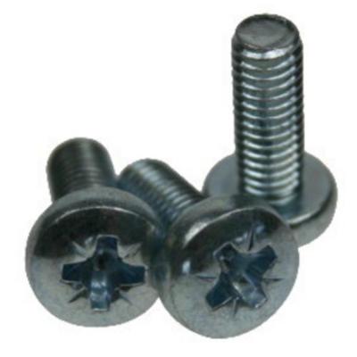Adam Hall M6 x 16mm bout zilver (20 stuks)