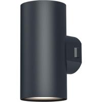 LED Wandlamp Antraciet - Up & Down 18W 1780lm - Waterdicht IP65 - thumbnail