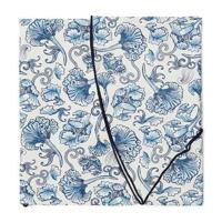 Riviera Maison - Floral Island Table Cloth dia 180 - Blauw | White - thumbnail