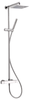 Pure Design Ebro Douche opbouwset Thermostatisch Chroom - thumbnail