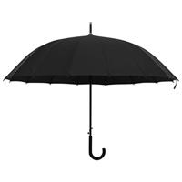 Paraplu automatisch 120 cm zwart - thumbnail
