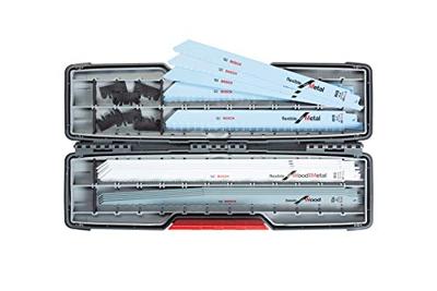 Bosch Accessories 2607010996 Zaagbladenset all-in-one in Tough Box, 20-delig, voor hefzaag Zaagbladlengte 300 mm 1 set(s)