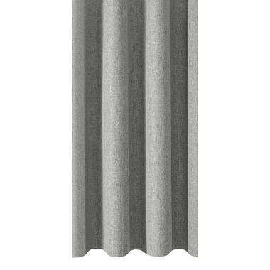 Gordijnstof Mik - grijs - Leen Bakker