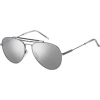 Tommy Hilfiger zonnebril 1709/S heren RVS piloot cat. 3 zilver - thumbnail