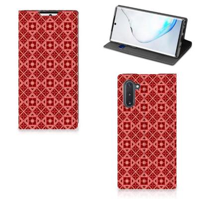 Samsung Galaxy Note 10 | Hoesje met Magneet | Batik Rood