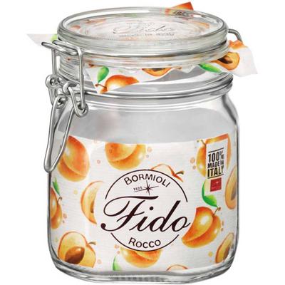 Klempot vierkant 0,75ltr Fido pak a 6 st