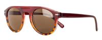 AMIGO zonnebril unisex cat.3 rood/bruin (AMM19103 A) - thumbnail