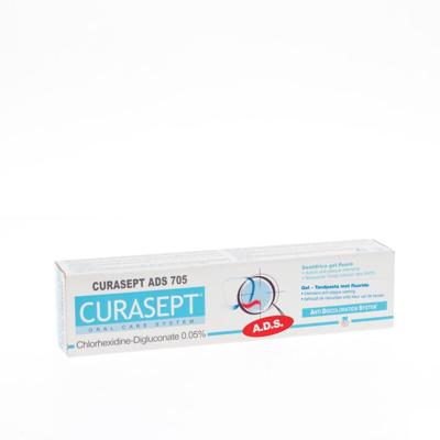 Curasept ADS 705 Gel-Tandpasta 0.05% CHX + 0.05% FL