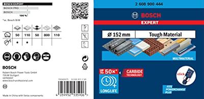 Bosch Professional EXPERT Tough Material gatzaag 152mm - 2608900444 - thumbnail