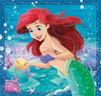 Disney Clementoni legpuzzel super color vierkant prinses, 3x48st.