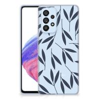 Samsung Galaxy A53 5G | TPU Case | Leaves Blue - thumbnail
