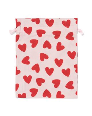 HEMA Cadeauzakje M stof hart