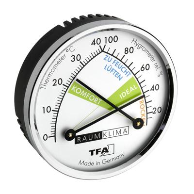 TFA Hygrometer innen - luchtvochtigheid en temperatuur