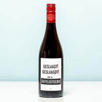 Wijnfles Geslaagdt - Rood (Merlot) - thumbnail