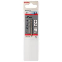 Bosch Accessories 2608585840 HSS Metaal-spiraalboor 2 mm Gezamenlijke lengte 49 mm Kobalt DIN 338 Cilinderschacht 1 stuk(s) - thumbnail