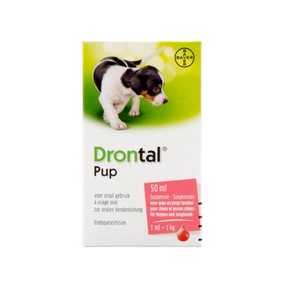 Drontal Pup Ontwormingsmiddel 50 ml 50 ml Drontal Pup Ontwormingsmiddel 50 ml 50 ml