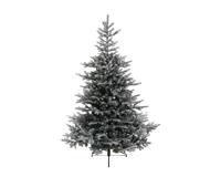 Everlands Grandis fir kunstkerstboom besneeuwd groen 180cm - thumbnail