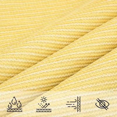 VidaXL Zonnezeil 160 g/m² 4,5x4,5x4,5 m hdpe beige