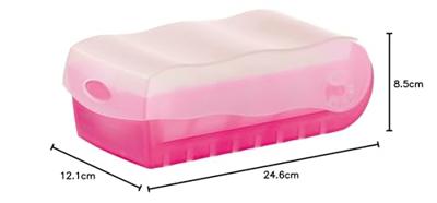 HAN CROCO 997-663 Kaartenbox Doorschijnend, Pink Aantal kaarten (max.): 900 kaarten DIN A7 liggend Incl. 100 gelinieerd HAN CROCO 997-663 Kaartenbox Doorschijnend, Pink Aantal kaarten (max.): 900 kaarten DIN A7 liggend Incl. 100 gelinieerd