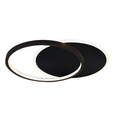 Lucide AXELLE - Plafonnière - Ø 29,5 cm - LED 3 StepDim - 1x24W 2700K - Zwart