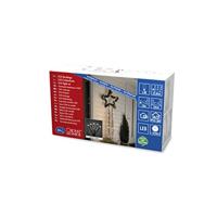 Mini LED kerstverlichting voor binnen 80 lampjes mat warm wit 23 meter - thumbnail
