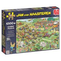 Jumbo legpuzzel Jan van Haasteren Grasmaaierrace 1000 stukjes - thumbnail