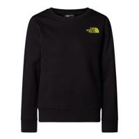 The North Face Redbox Regular Crew Trui Kinderen TNF Black/Sulphur Spring Green M - thumbnail