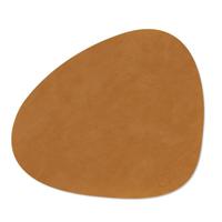 LIND DNA - Dinner Mat Curve - Placemat 37x44cm Burned Curry - thumbnail