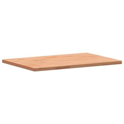 Bureaublad 80x55x2,5 cm massief beukenhout