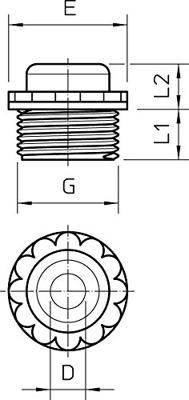 OBO Bettermann 90 M25 GE Trapvormige nippel Polyethyleen Lichtgrijs 1 stuk(s)